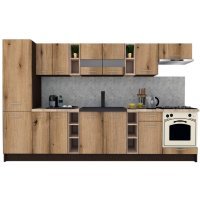 Bucatarie MARINA NEW 330 B Wenge / Decor K365